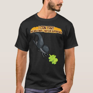Ich kann Lustige Sprüche grafisch Furz und weg lau T-Shirt
