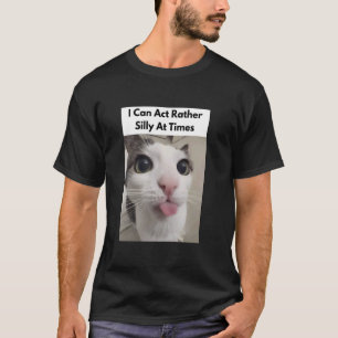 Ich kann manchmal ziemlich albern sein Lustige alb T-Shirt