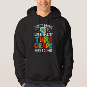 Ich kann meine Begeisterung Dritter Klasse nicht f Hoodie