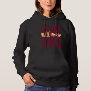 Ich kann mich fragen, aber ich kann meine Liebe ni Hoodie