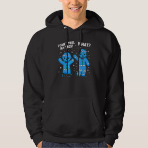 Ich kann mich nicht fühlen, was Weihnachten Lebkuc Hoodie