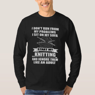 Ich kann mich nicht von meinen Problemen lösen, di T-Shirt