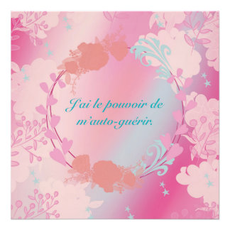 Ich kann mich selbst heilen fotodruck