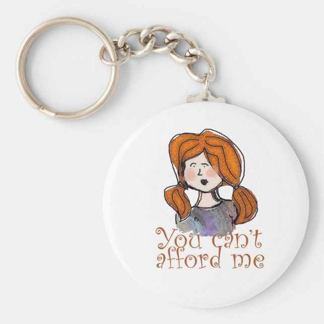 Ich kann mir nicht leisten schlüsselanhänger (Vorne)