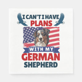 Ich kann mit meinem deutschen Schäferhund keine Pl Serviette