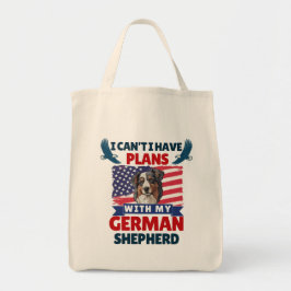 Ich kann mit meinem deutschen Schäferhund keine Pl Tragetasche