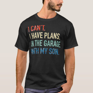 Ich kann mit meinem Sohn Vater keine Pläne in der T-Shirt