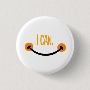 Ich kann, Motivierend Zitat Button
