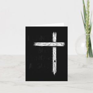 Ich kann nicht, aber ich kenne einen Typ Jesus Chr Karte