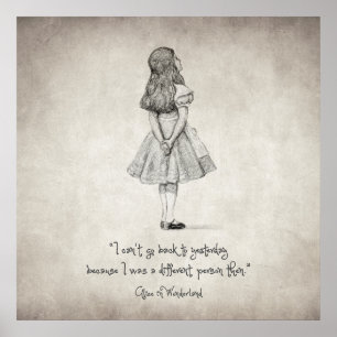 Ich kann nicht auf das gestrige Zitat zurückkommen Poster