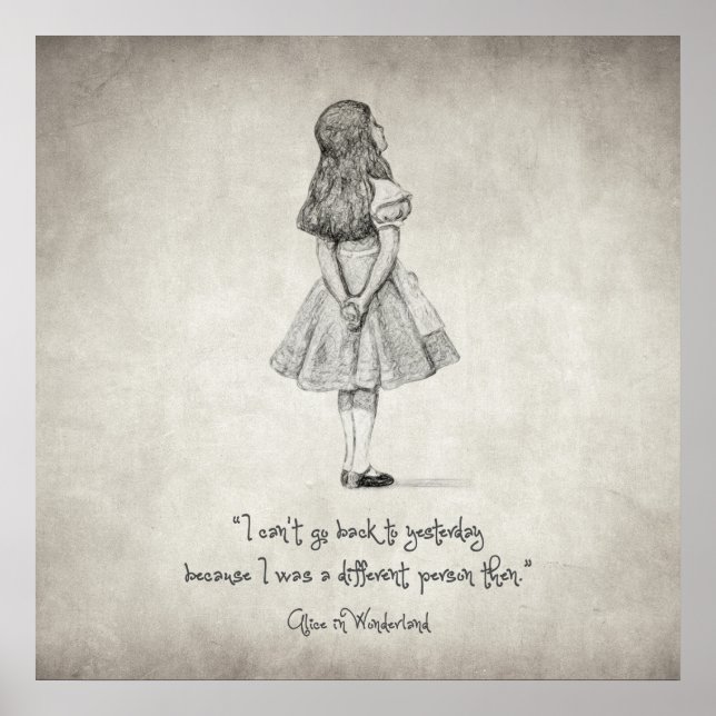 Ich kann nicht auf das gestrige Zitat zurückkommen Poster (Vorne)