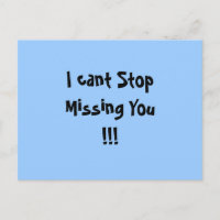 Ich kann nicht aufhören Vermisst Sie!!!