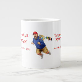 Ich kann nicht aufhören zu pinkeln! Jumbo-Tasse