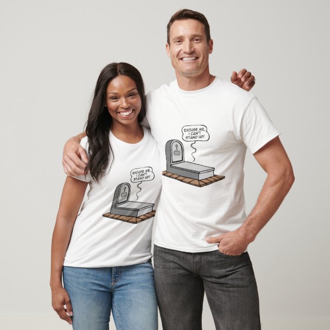 Ich kann nicht aufstehen T-Shirt (Unisex)