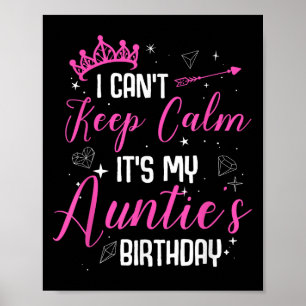 Ich kann nicht Behalten, dass es der Geburtstag me Poster