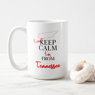 Ich kann nicht Behalten, dass ich aus Tennessee ko Kaffeetasse
