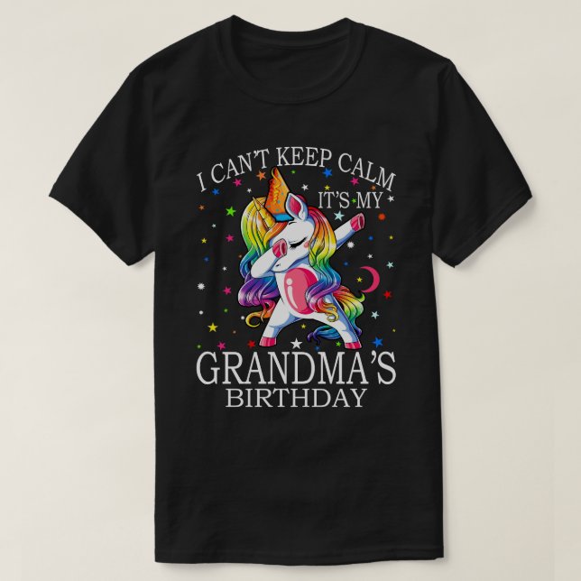 Ich kann nicht Behalten Ruhe Es ist mein GRANDMA G T-Shirt (Design vorne)