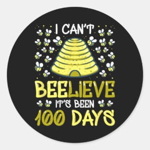 Ich kann nicht glauben, dass es 100 Tage waren, 10 Runder Aufkleber