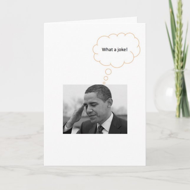 Ich kann nicht glauben, dass ich der Kommandant - Karte (Vorderseite)