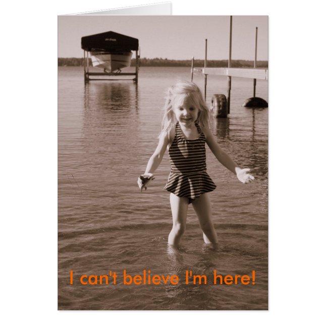 Ich kann nicht glauben, dass ich hier bin! (Vorne)