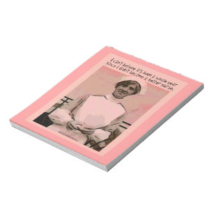 Ich kann nicht glauben, dass ich kein besserer Kra Notizblock