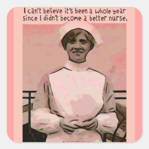 Ich kann nicht glauben, dass ich kein besserer Kra Quadratischer Aufkleber