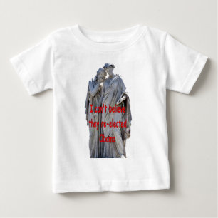 ICH KANN NICHT GLAUBEN, DASS SIE DAS OBAMA WIEDER  BABY T-SHIRT