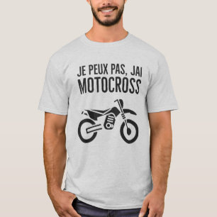 Ich kann nicht, ich habe Motocross T-Shirt