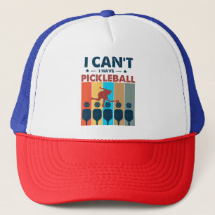Ich kann nicht, ich habe Pickleball, Pickleball Li Truckerkappe