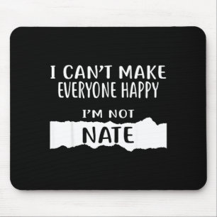 Ich kann nicht jeden glücklich machen, ich bin nic mousepad