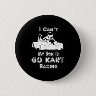 Ich kann nicht, mein Sohn macht Gokart Rennen Button
