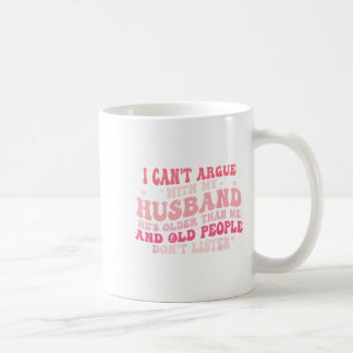 Ich kann nicht mit meinem Mann streiten, dass er ä Kaffeetasse
