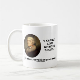 Ich kann nicht ohne Bücher leben Tasse