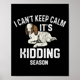 Ich kann nicht Ruhe Behalten. Es ist Kindersaison, Poster