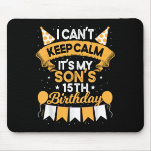 Ich kann nicht Ruhe Behalten. Es ist mein Sohn, da Mousepad