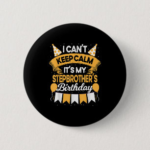 Ich kann nicht Ruhe Behalten. Es ist mein Stepbrud Button