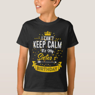Ich kann nicht Ruhe Behalten haben. Es ist der Geb T-Shirt