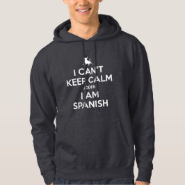 Ich kann nicht Ruhe Behalten haben Hoodie