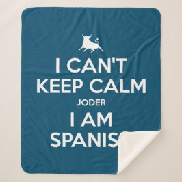 Ich kann nicht Ruhe Behalten haben Sherpadecke