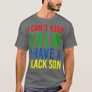 Ich kann nicht ruhig behalten habe ich schwarzen S T-Shirt