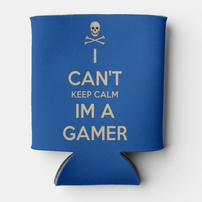 Ich kann nicht ruhig behalten, im Gamer Coozie Dosenkühler (Vorderseite)