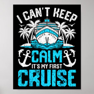 Ich kann nicht ruhig bleiben, es ist meine erste K Poster