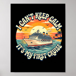 Ich kann nicht ruhig bleiben, es ist meine erste K Poster