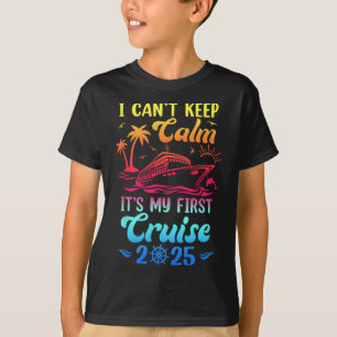 Ich kann nicht ruhig bleiben, es ist meine erste K T-Shirt