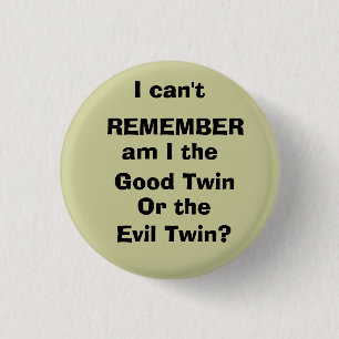 Ich kann nicht, sich ZU ERINNERN, bin ich, guter Button