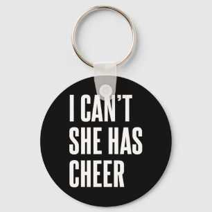 Ich kann nicht Sie hat Cheer Lustig Cheerleading M Schlüsselanhänger