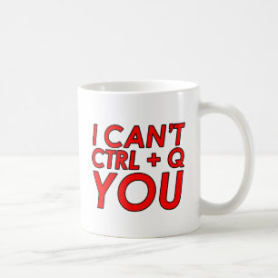 Ich kann nicht STRG + Q (Beenden) Sie Tasse