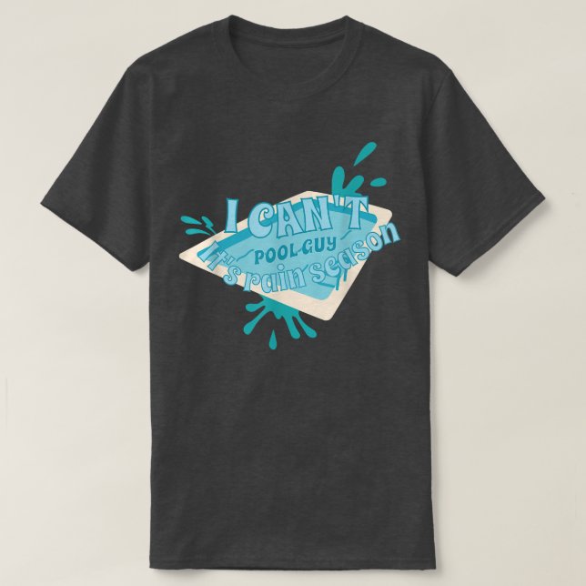 Ich kann nicht  T-Shirt (Design vorne)