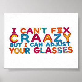 Ich kann nicht verrückt beheben, aber ich kann dei poster