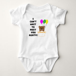 ICH KANN NICHT WARTEN, DASS ICH IHNEN BABY-ANKÜND BABY STRAMPLER